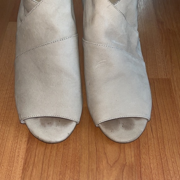 Nurture women’s tan Bardin open toe booties Size 6.5 - Picture 4 of 12